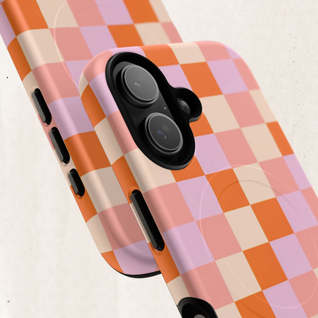 Checkerboard Magnetic Phone Case