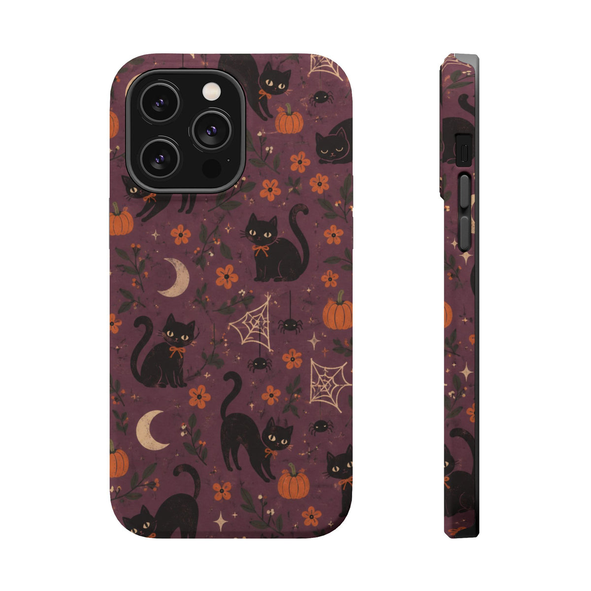 Halloween Black Cat MagSafe Phone Case, alternate view