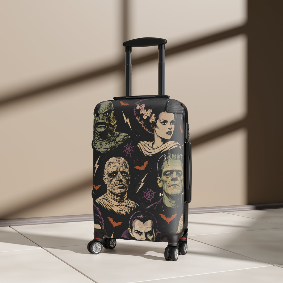 Universal Monsters Travel Luggage