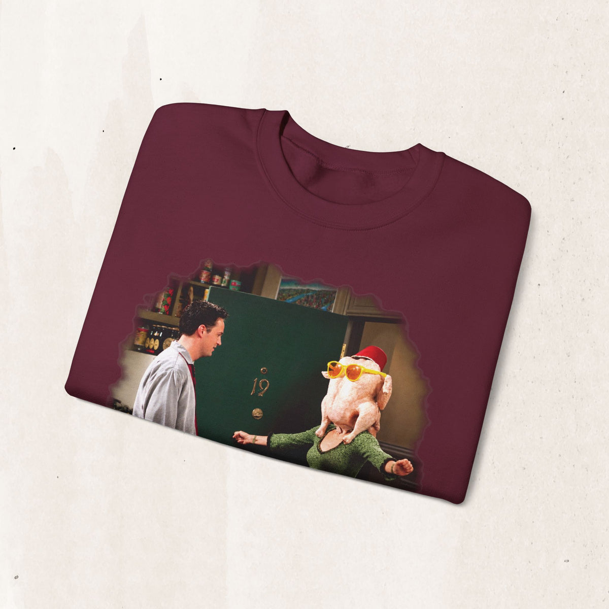 Give Thanks FRIENDS Thanksgiving Sweatshirt Printify