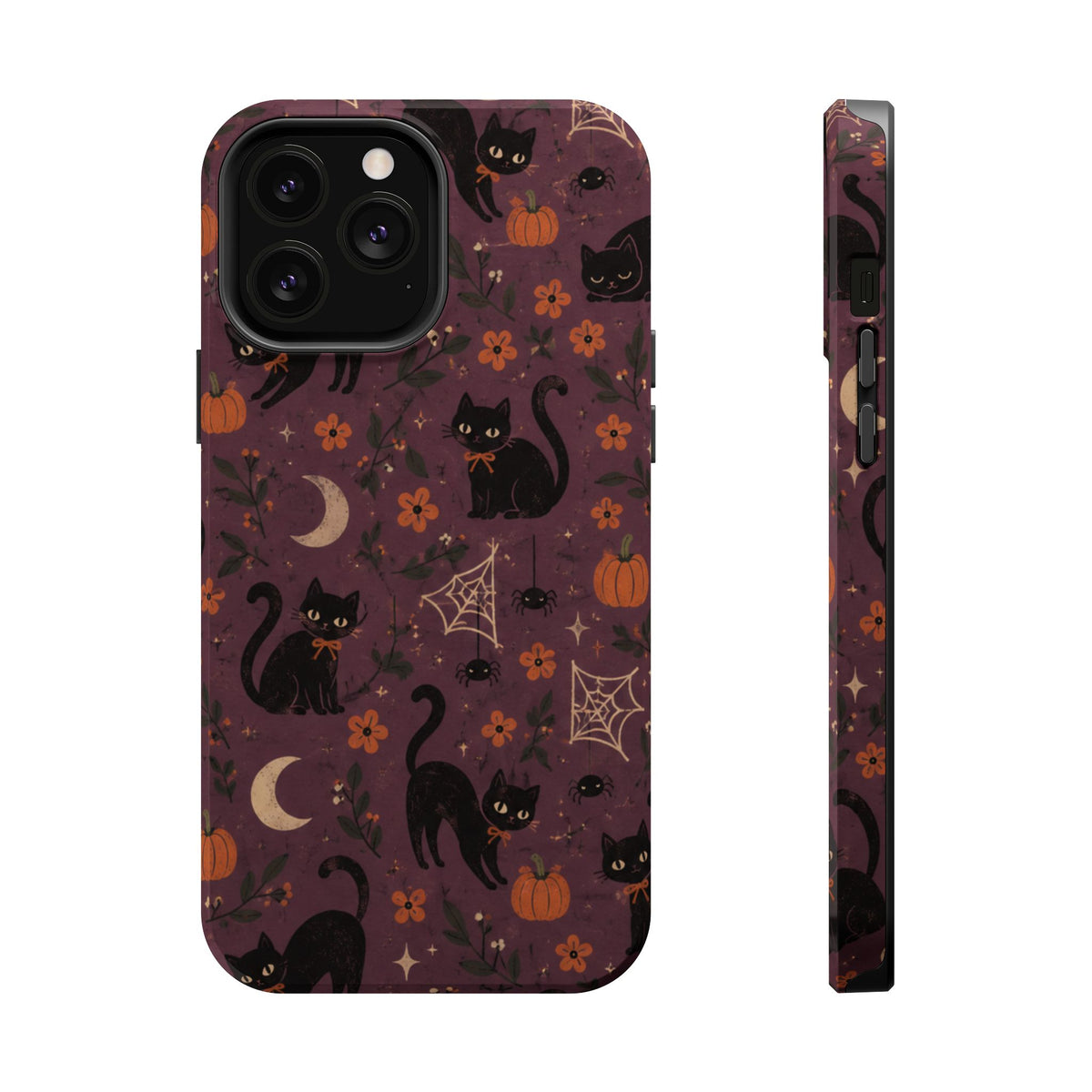Halloween Black Cat MagSafe Phone Case, alternate view