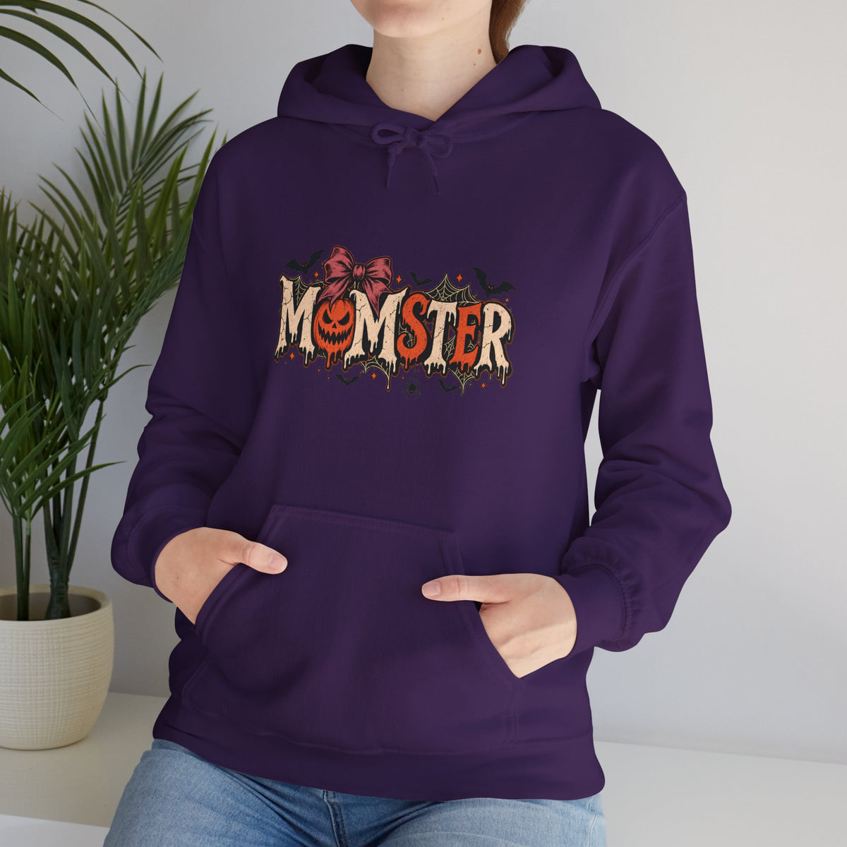MOMster Halloween Pullover Hoodie