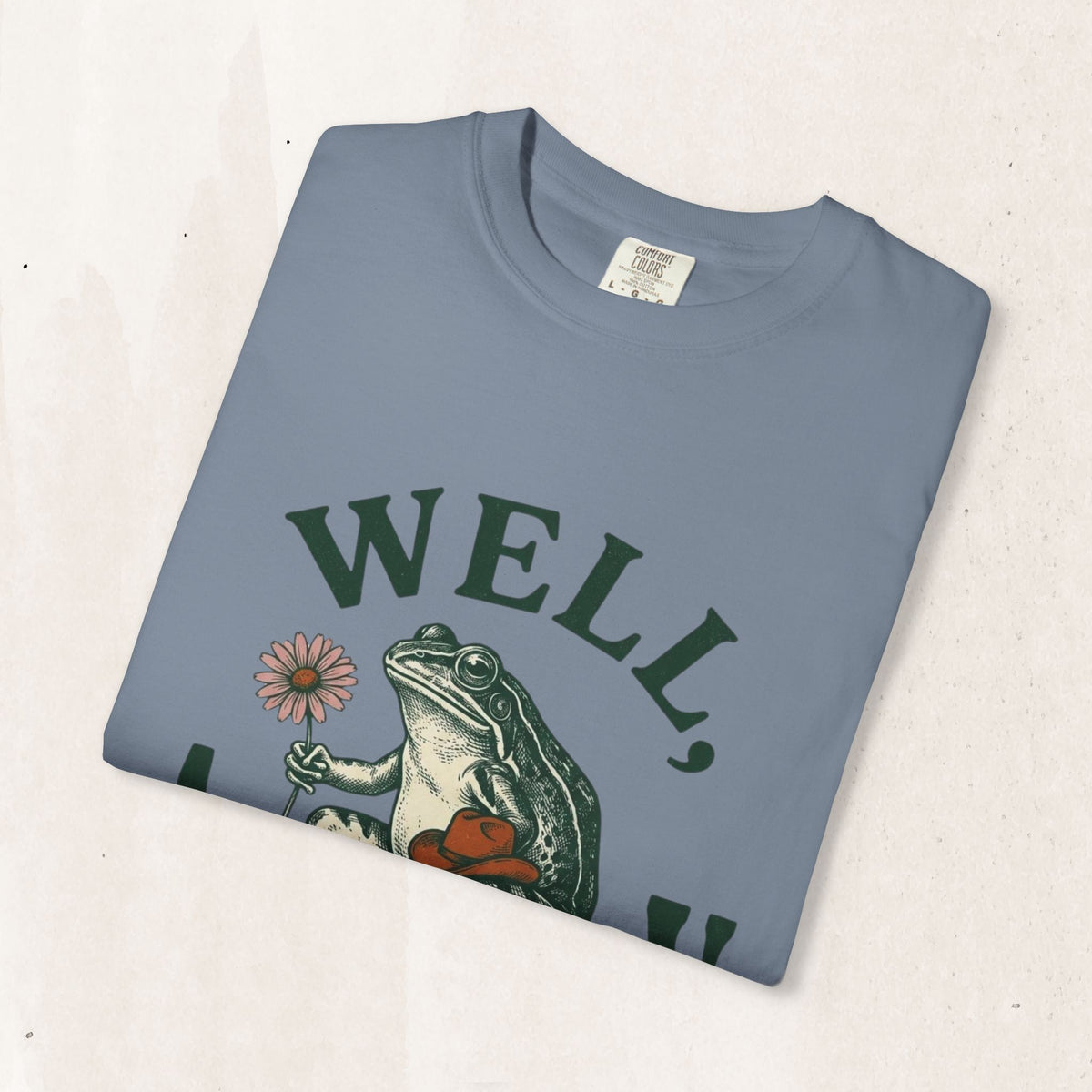 Frog Graphic "Well, Anyway" Tee