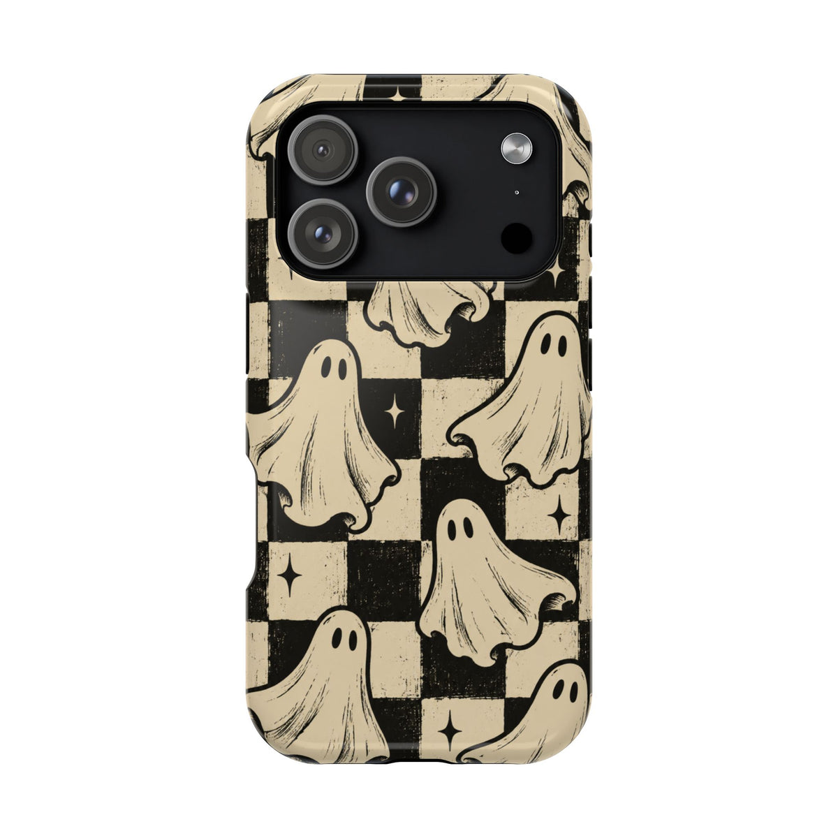 Ghost Checker Magnetic Phone Case, alternate view