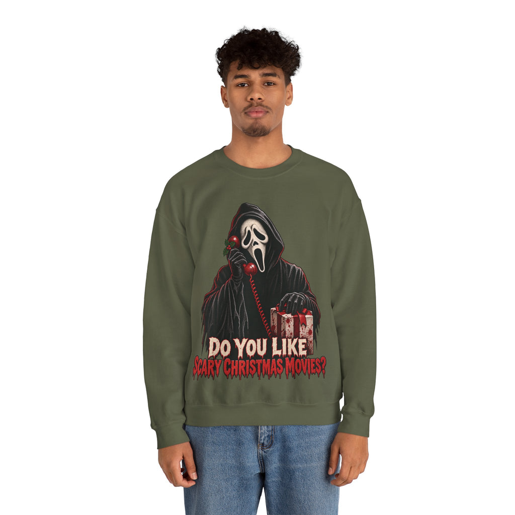 Ghostface "Do You Like Scary Movies?" Crewneck Sweatshirt