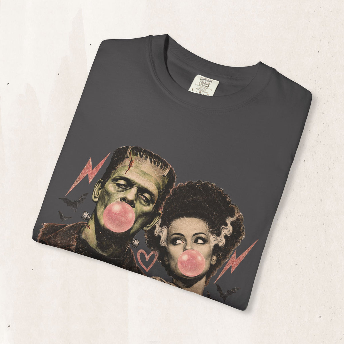 Frankenstein & Bride Bubblegum Vintage Tee