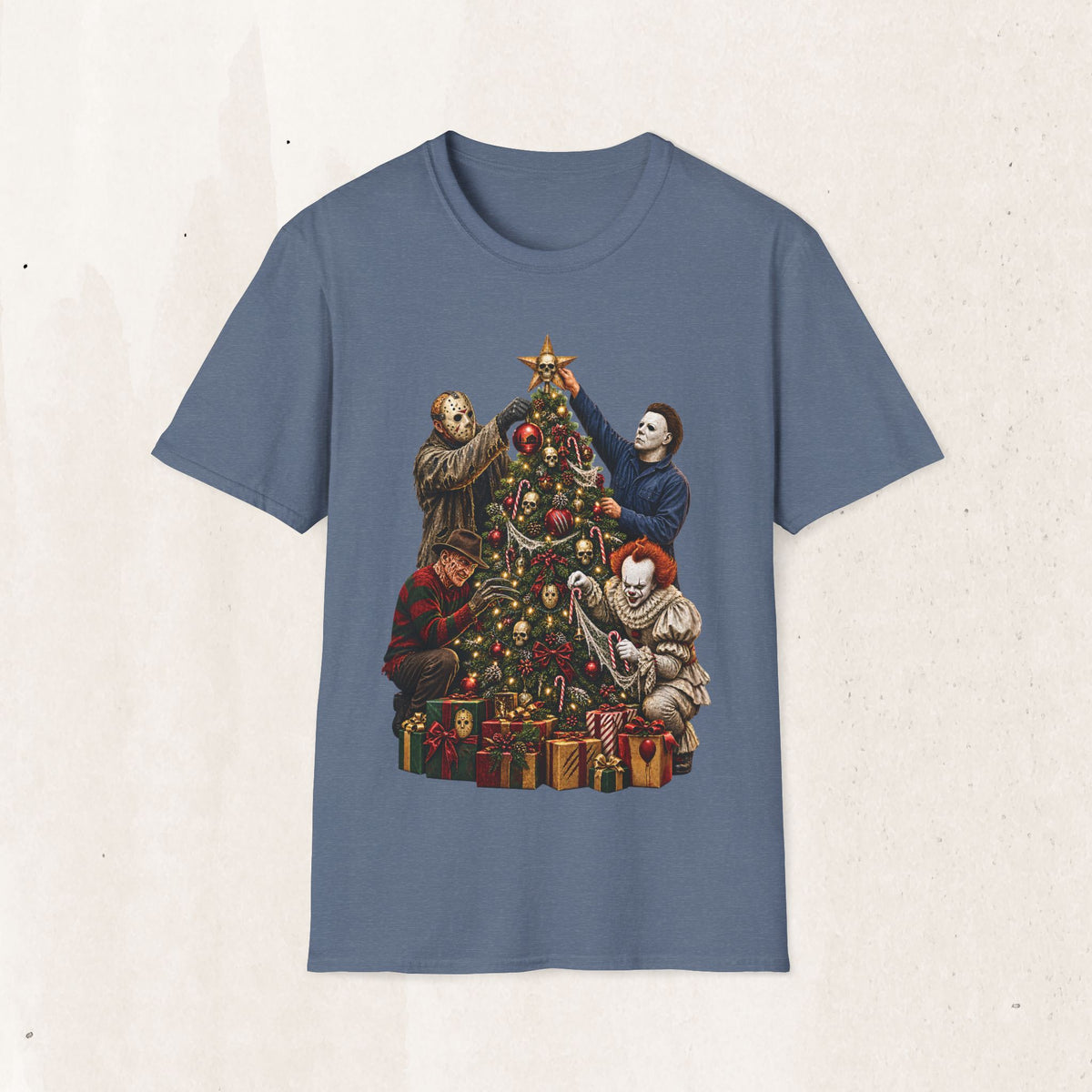 Horror Icons Christmas Tee