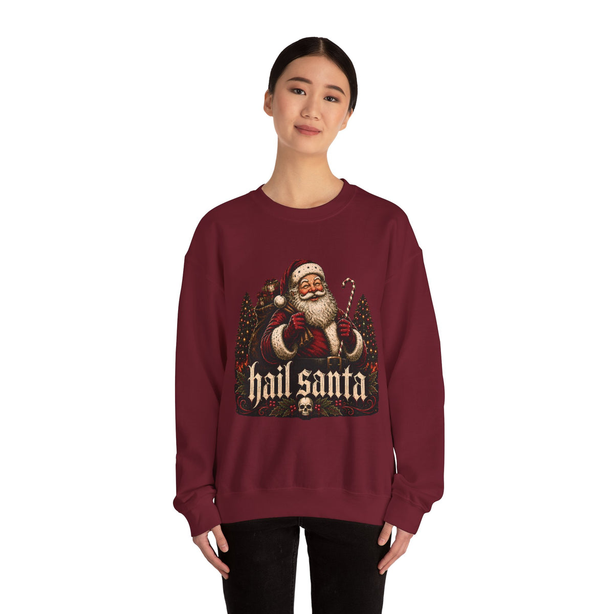 Hail Santa Crewneck Sweatshirt