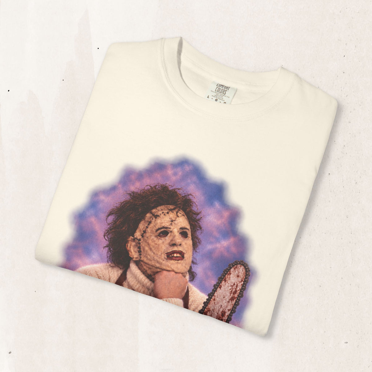 Leatherface 80's Portrait Tee