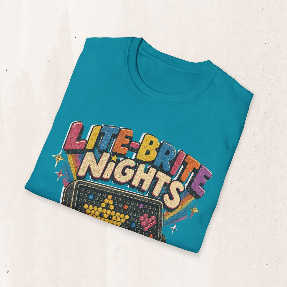 Lite-Brite Graphic Tee