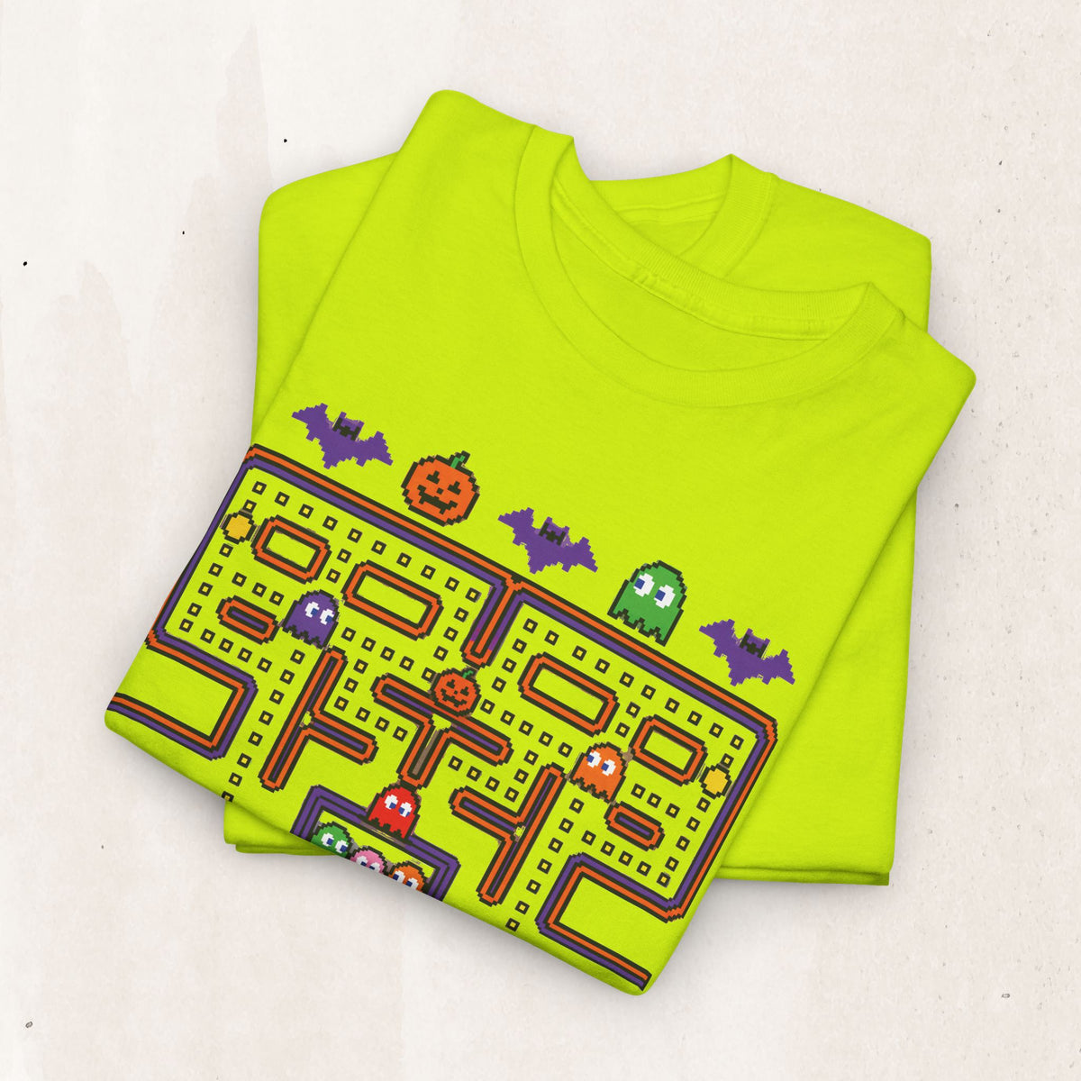 Halloween Pac-Man Graphic Tee