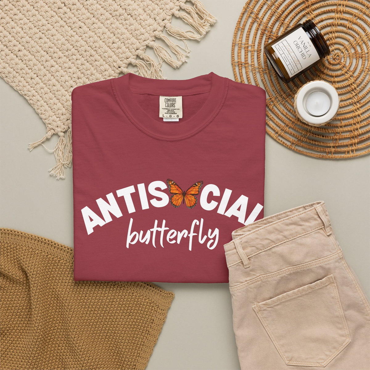 Antisocial Butterfly Tee