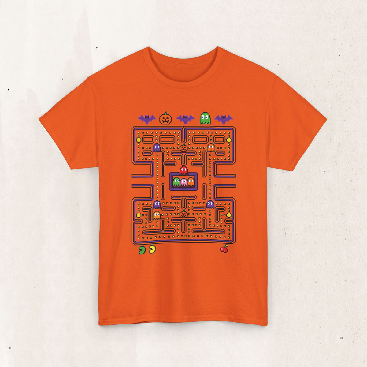 Halloween Pac-Man Graphic Tee