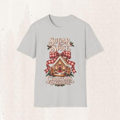 Sugar & Spice Gingerbread Christmas Tee