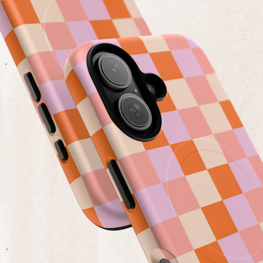 Checkerboard Magnetic Phone Case