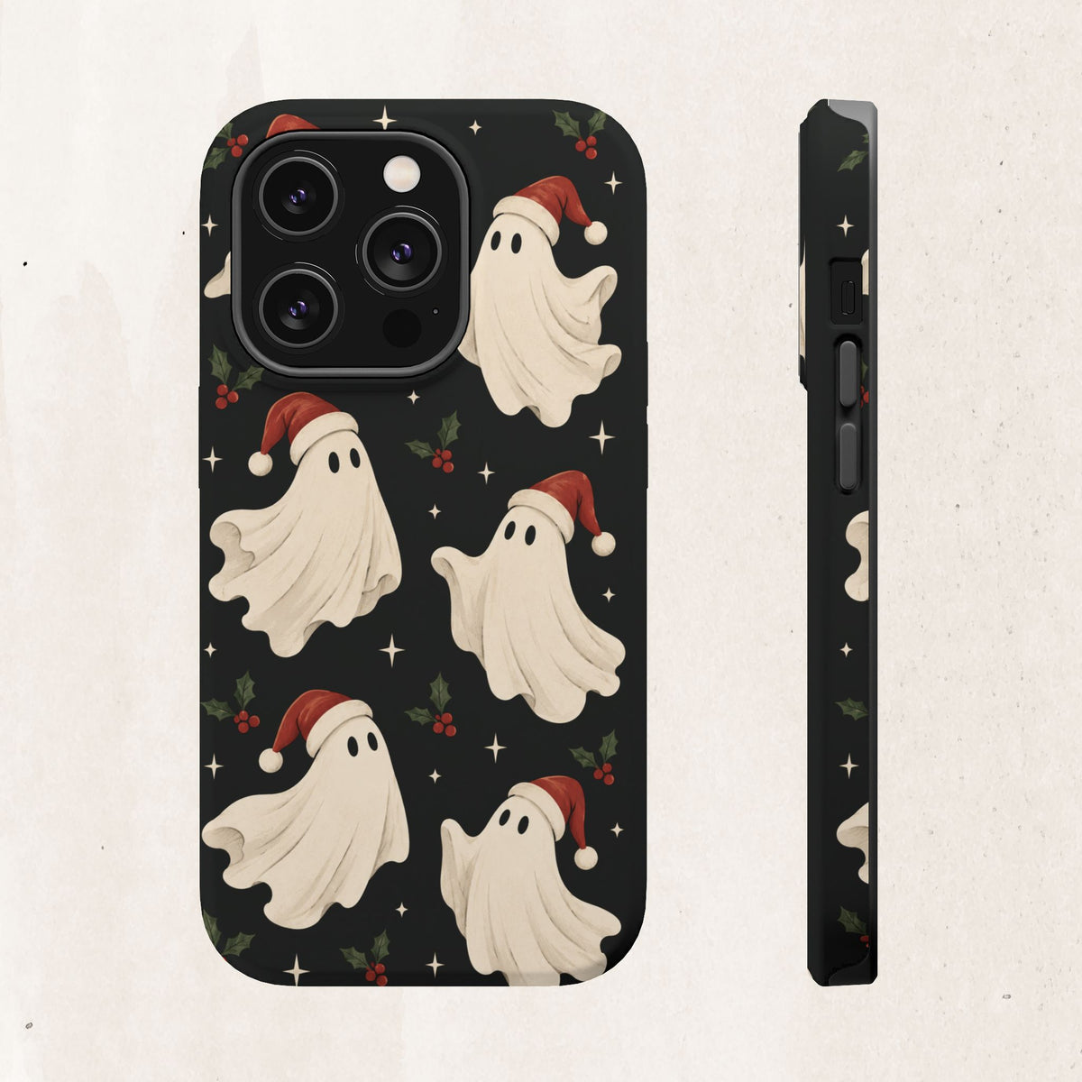 Christmas Ghost iPhone Case, alternate view