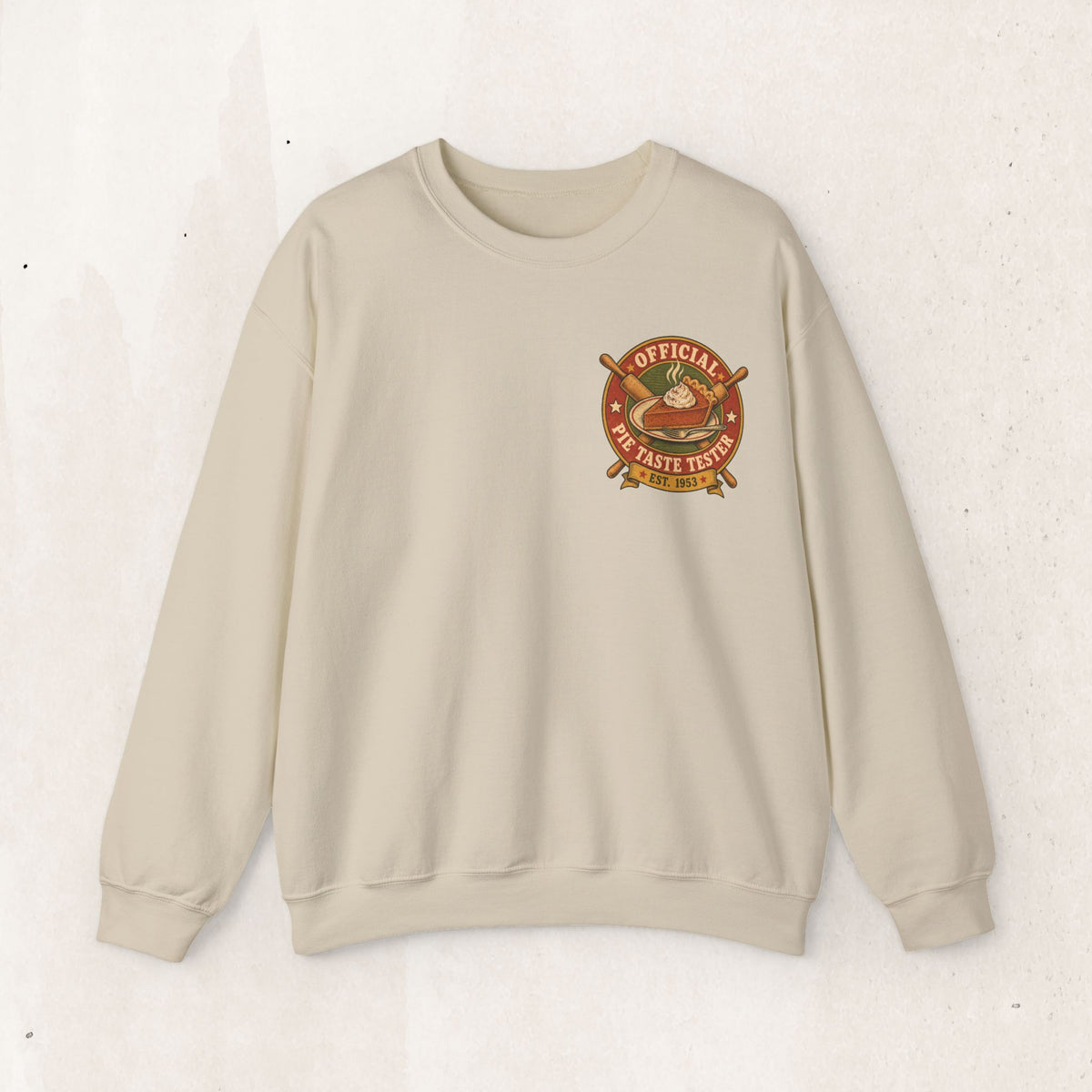 Official Taste Tester Sweatshirt, Funny Foodie Crewneck