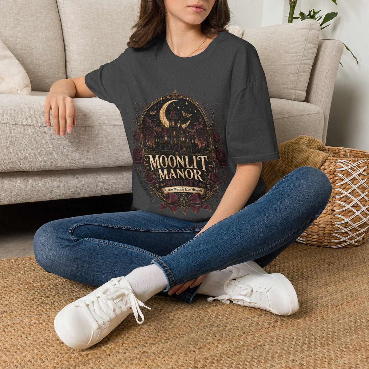 Moonlit Manor - Gothic Graphic Tee