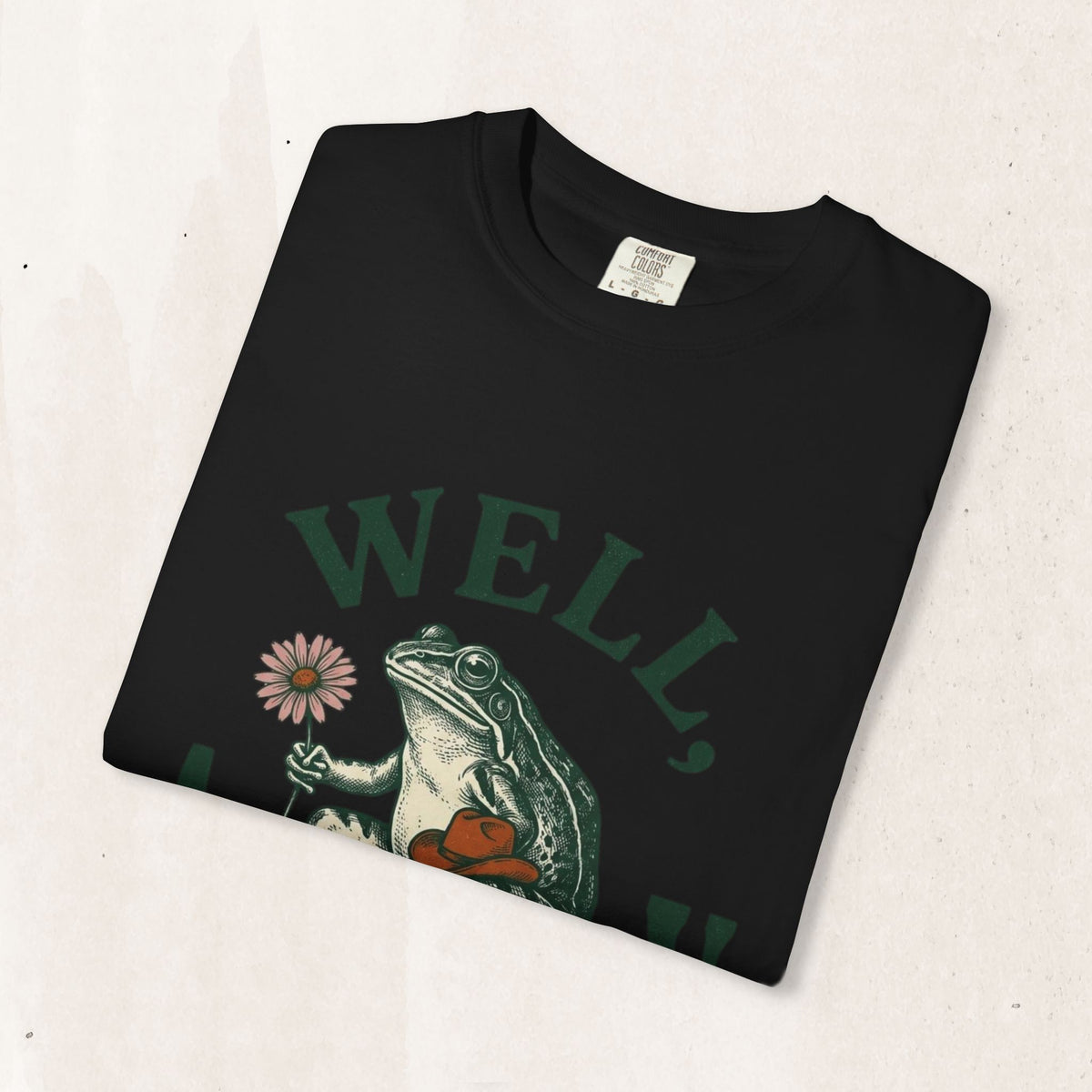 Frog Graphic "Well, Anyway" Tee