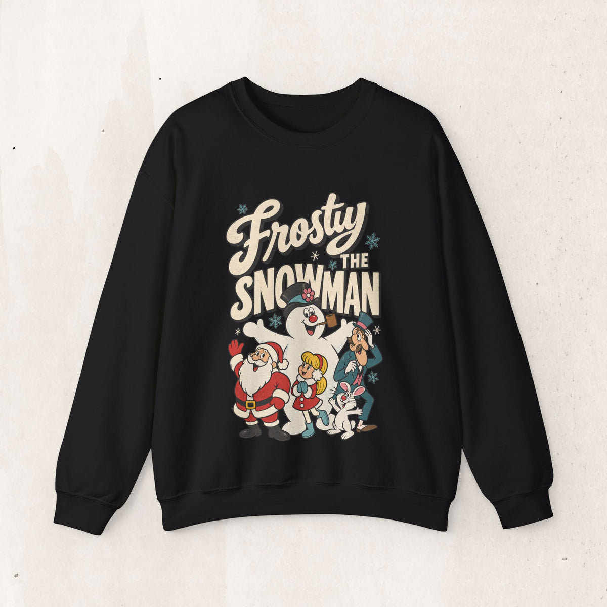 Frosty the Snowman Vintage Holiday Crewneck Sweatshirt