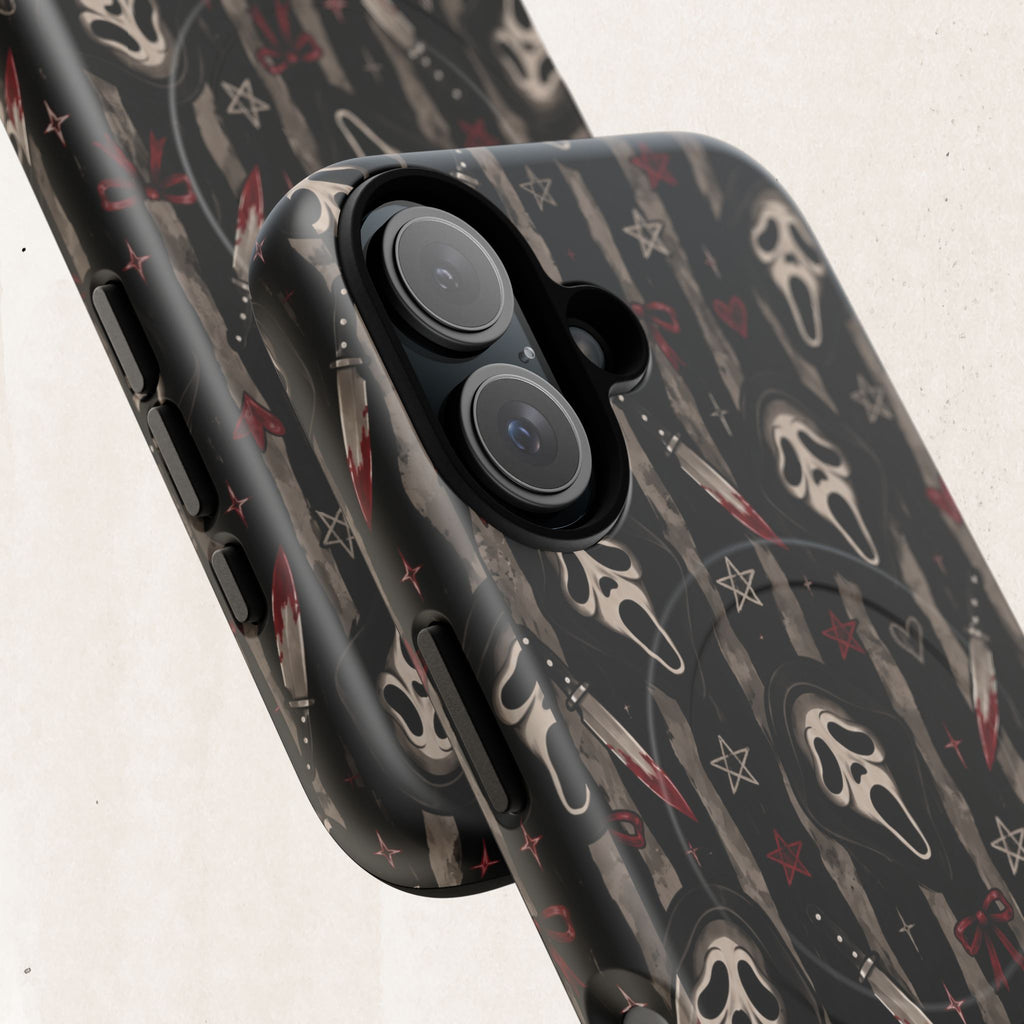 Ghostface Pattern iPhone Case