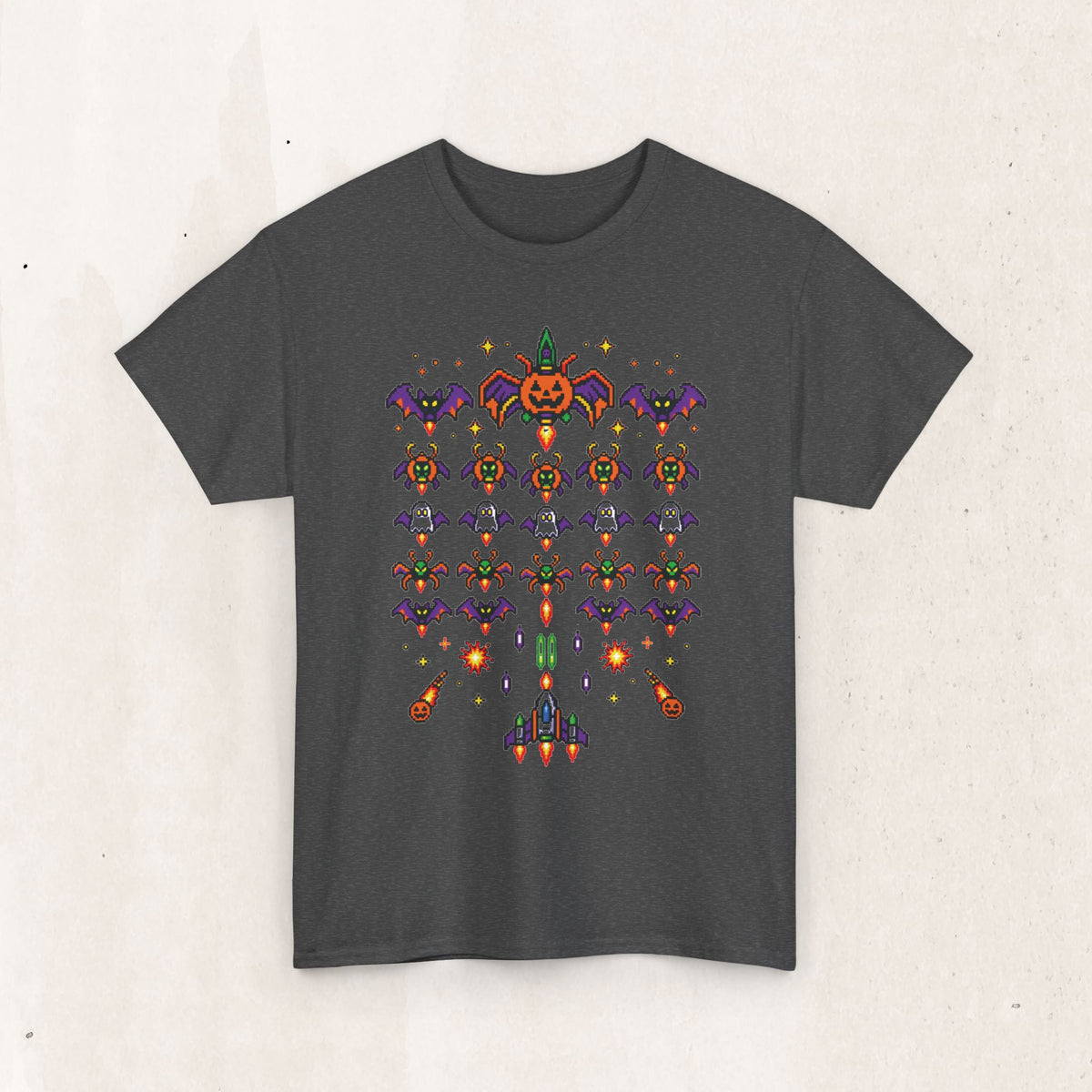 Halloween Galaga Graphic Tee