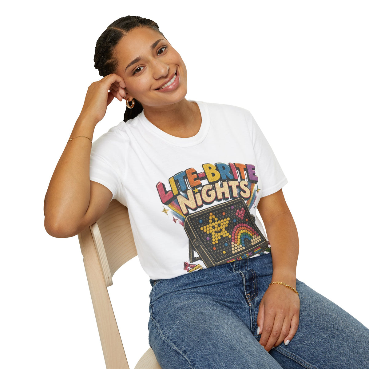 Lite-Brite Graphic Tee