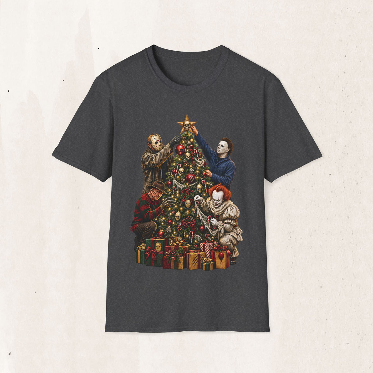 Horror Icons Christmas Tee