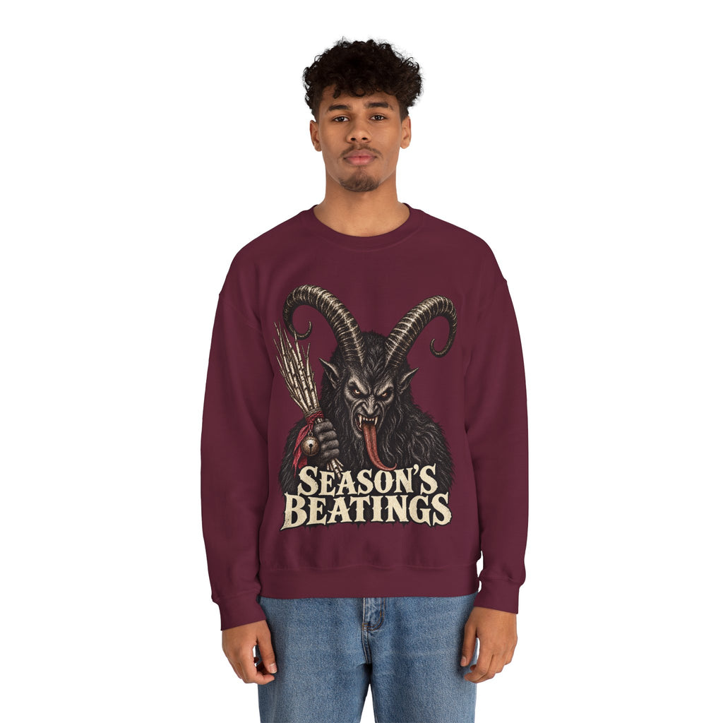 Krampus Christmas Crewneck Sweatshirt