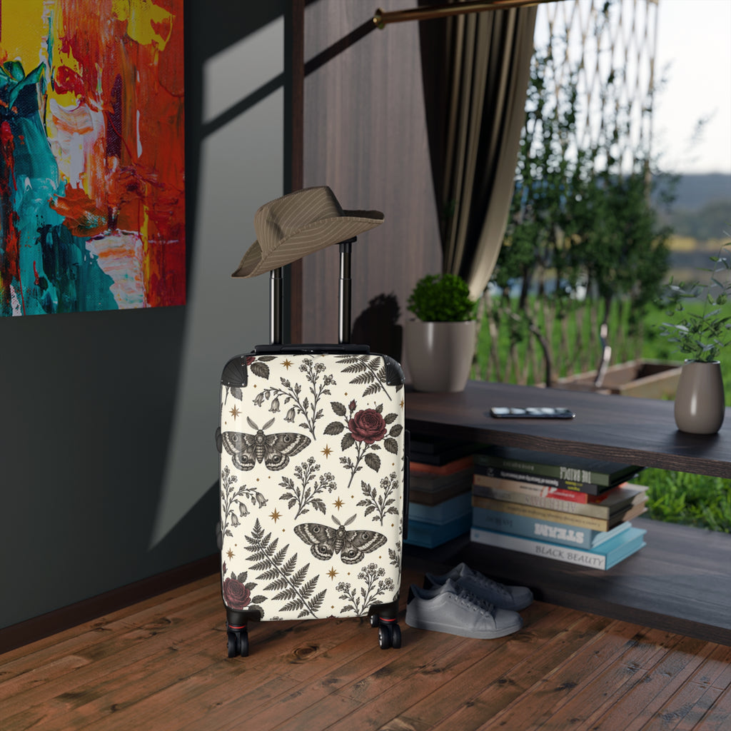 Botanical Moth & Rose Luggage