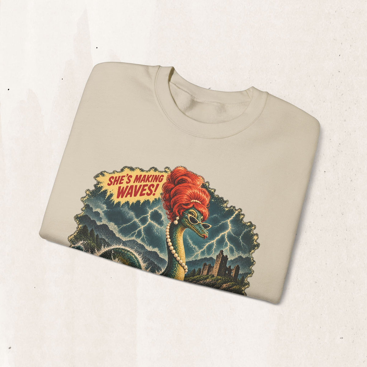 Loch Ness Monstress Sweatshirt