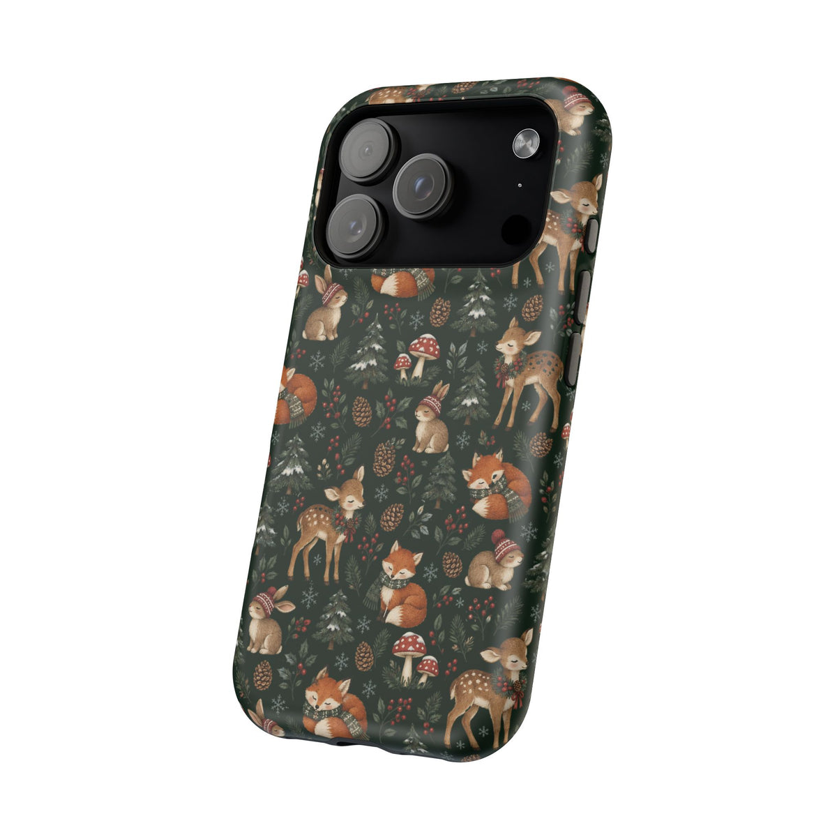 Woodland Fox & Deer MagSafe Phone Case, alternate view