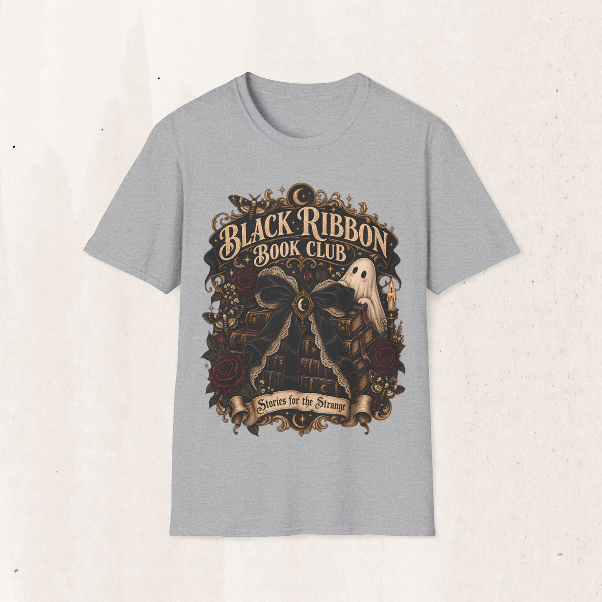 Black Ribbon Book Club Graphic Tee