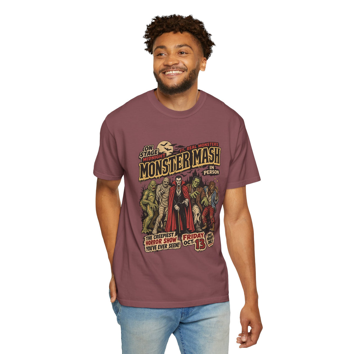 Monster Mash Vintage Horror Tee