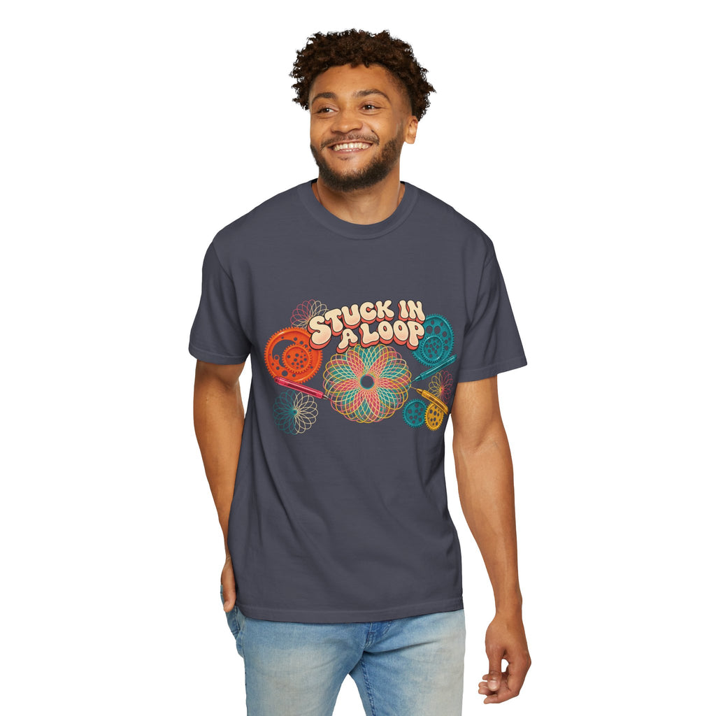Retro Spirograph Graphic Tee