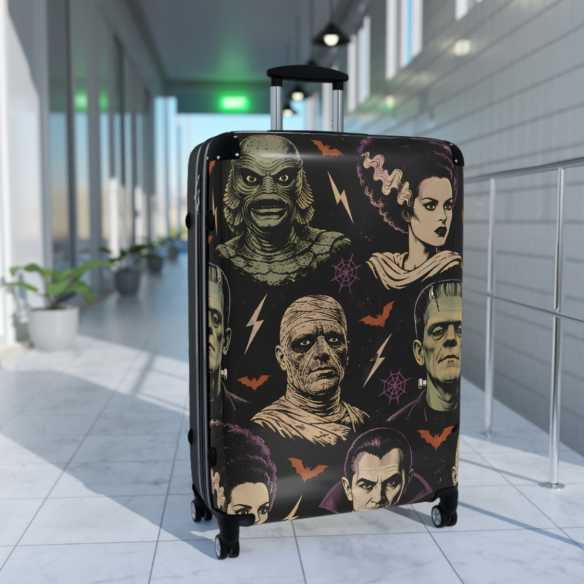 Universal Monsters Travel Luggage