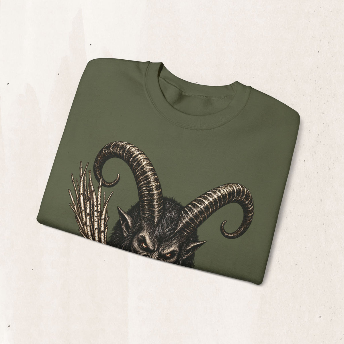 Krampus Christmas Crewneck Sweatshirt