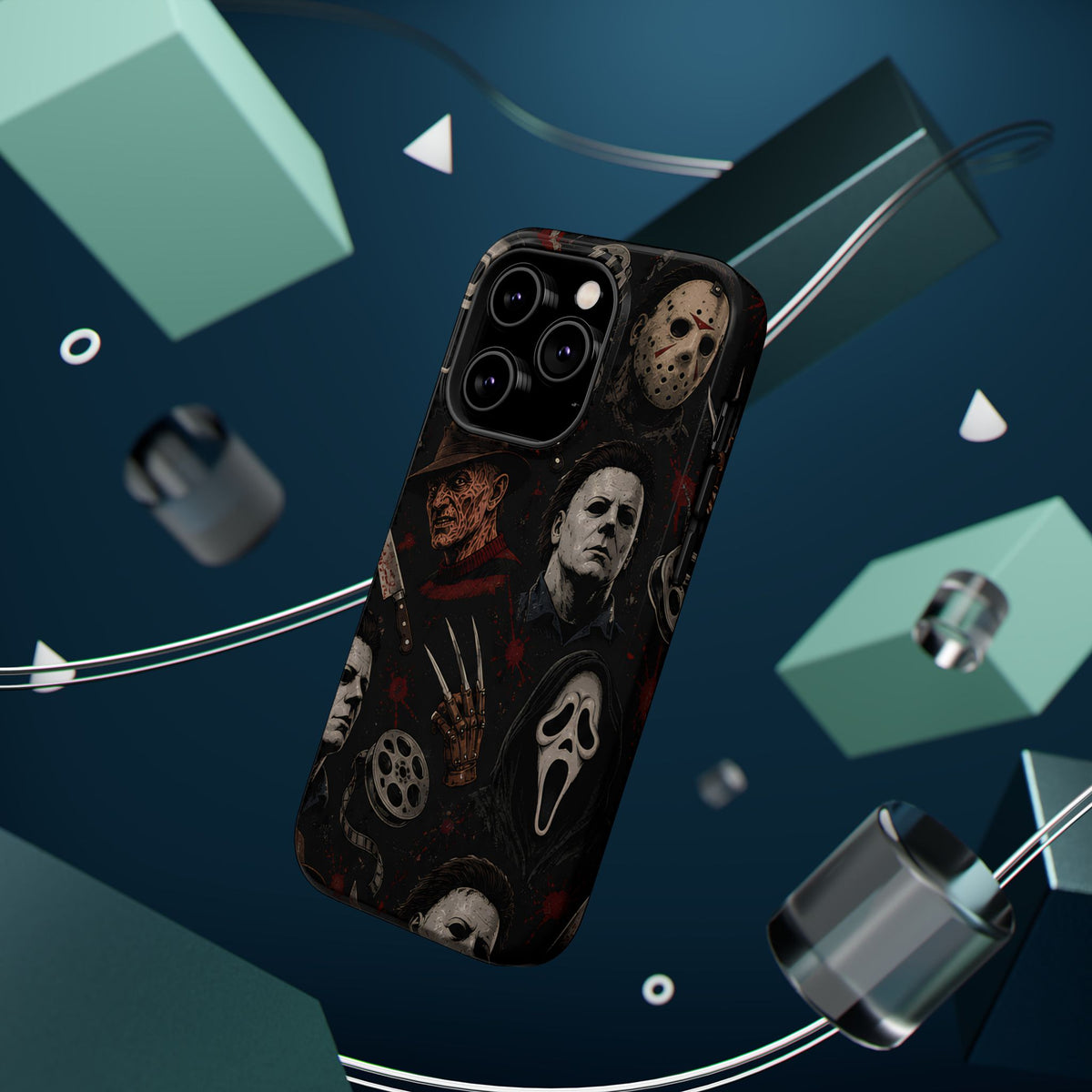 Horror Icons MagSafe Phone Case, alternate view