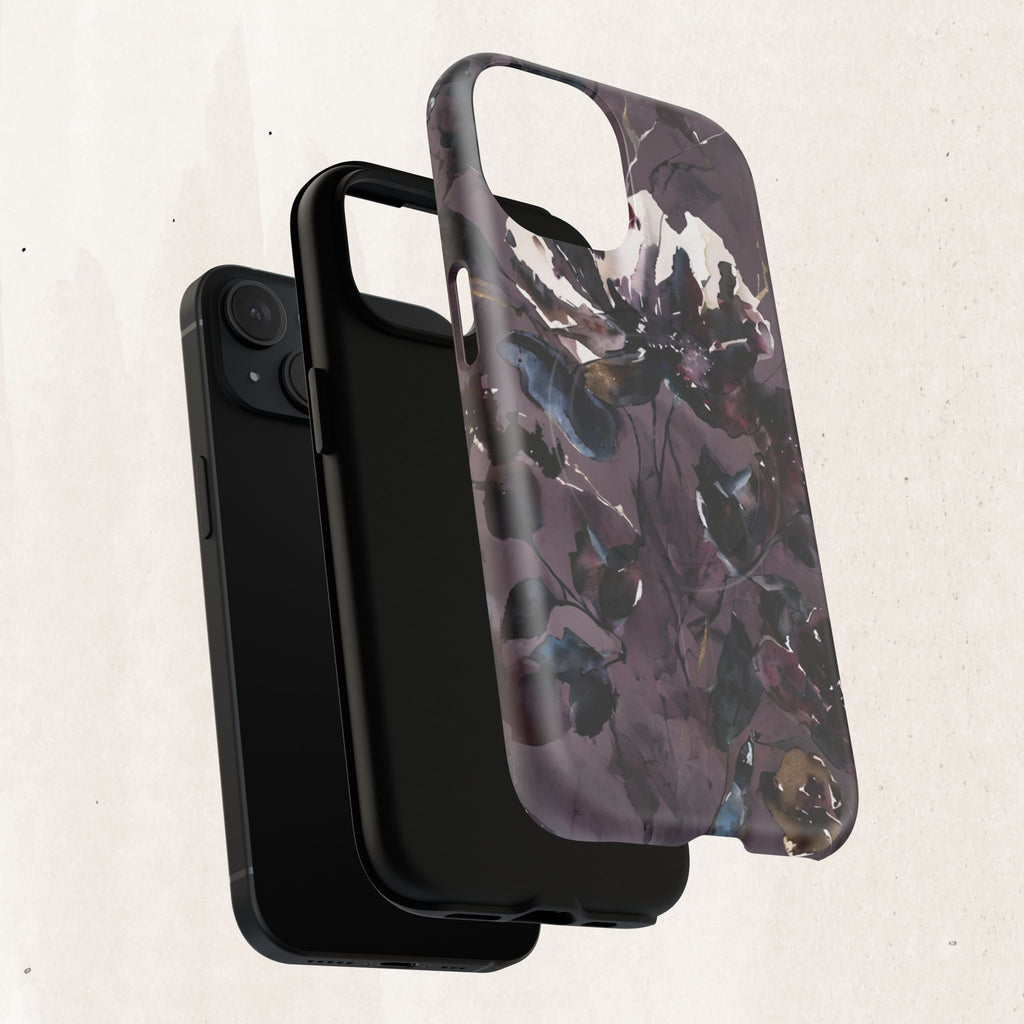 Floral Noir Magnetic Phone Case