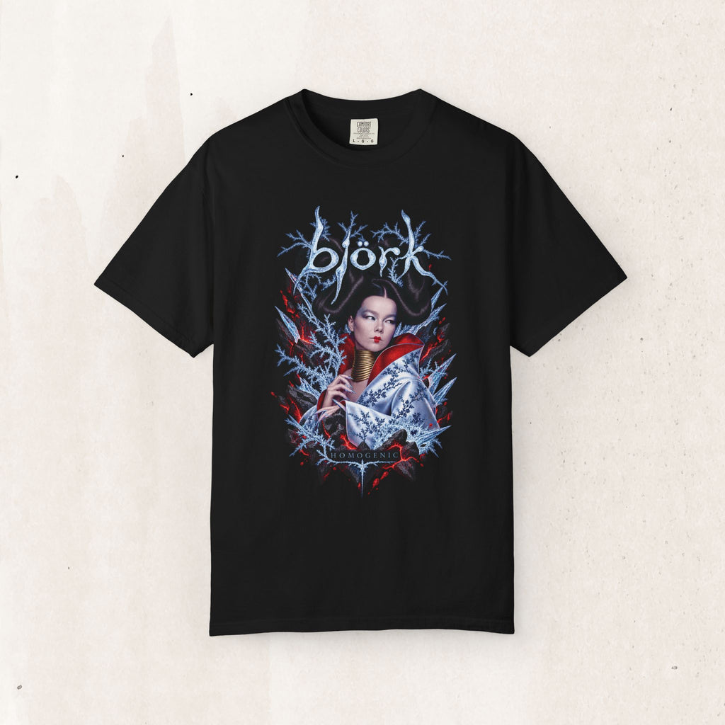 Bjork Portrait Graphic Tee