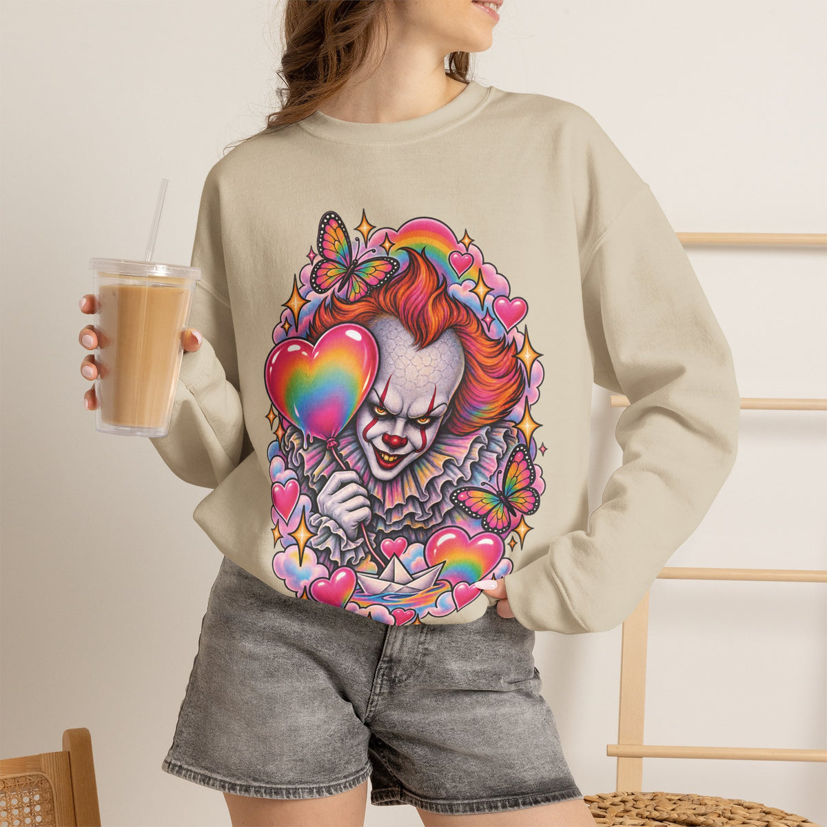 Pennywise Rainbow Crewneck Sweatshirt