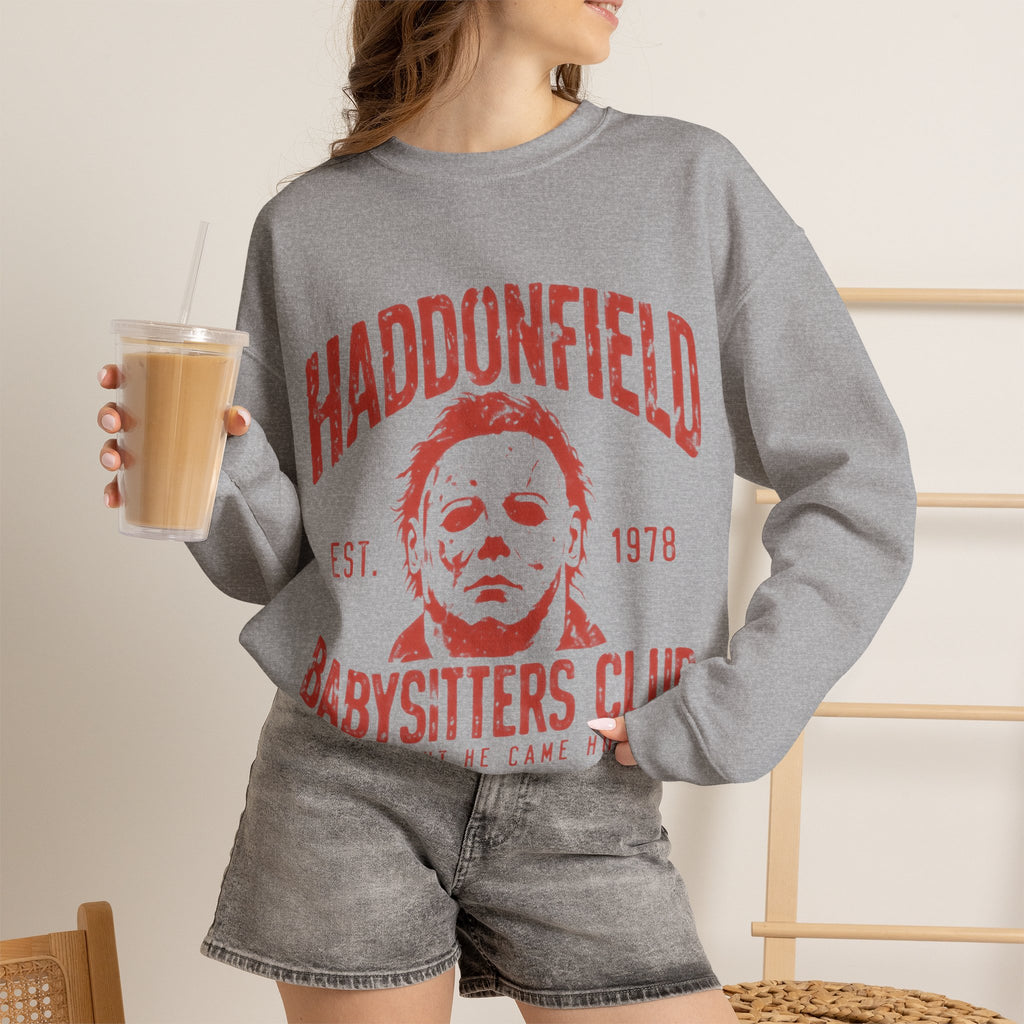 Haddonfield Babysitters Club CrewneckSweatshirt