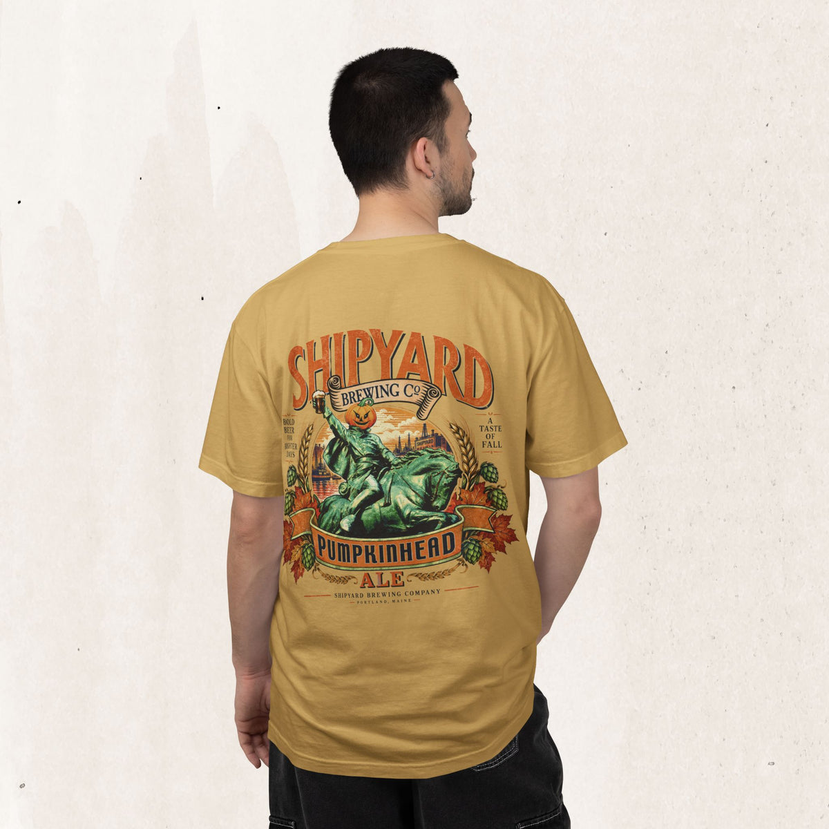 Shipyard Brewing Co Pumpkinhead Ale Tee