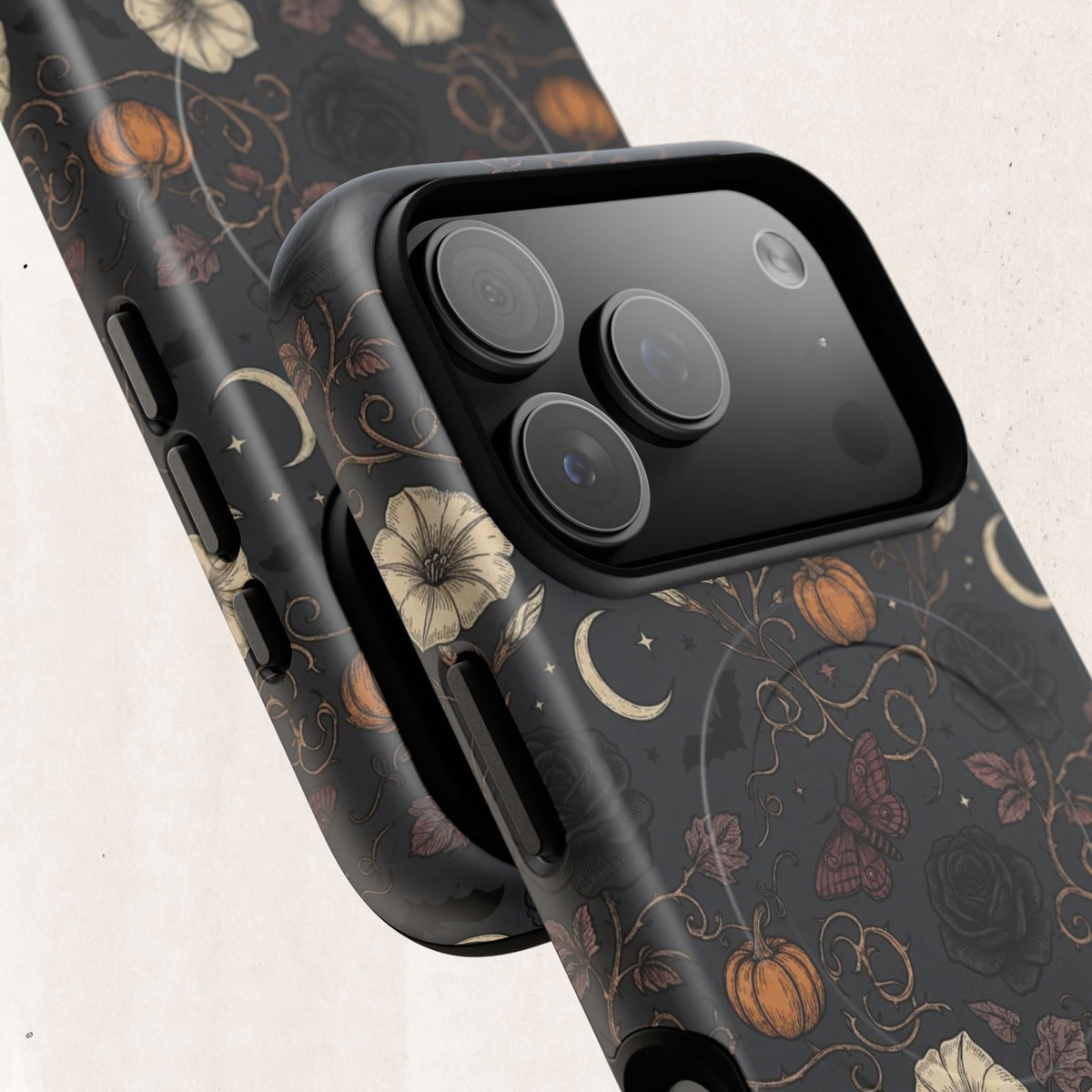 Halloween Floral Magnetic Phone Case