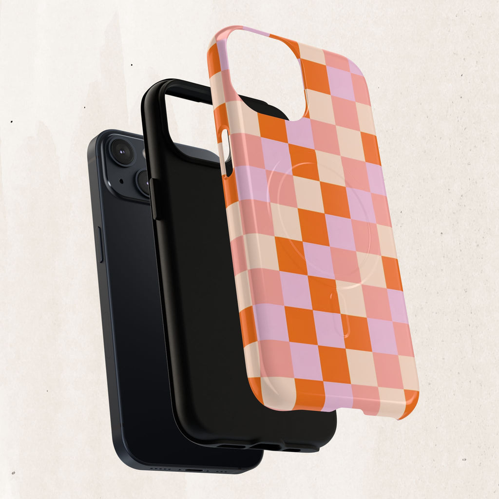 Checkerboard Magnetic Phone Case
