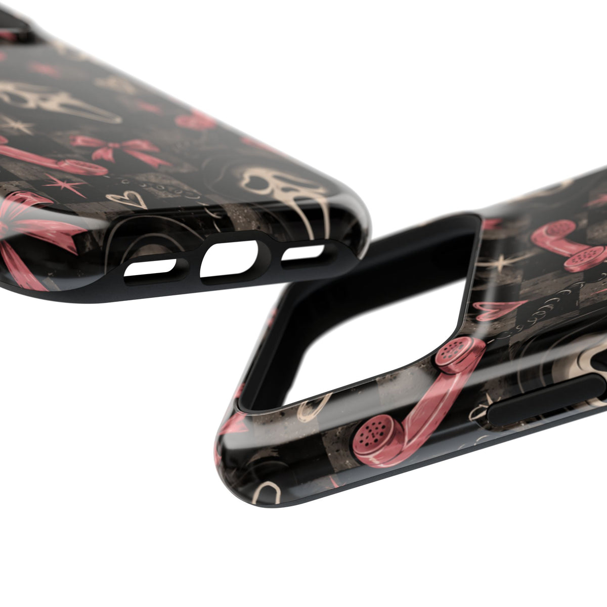 Gothic Scream Pattern Magnetic Tough Case, alternate view