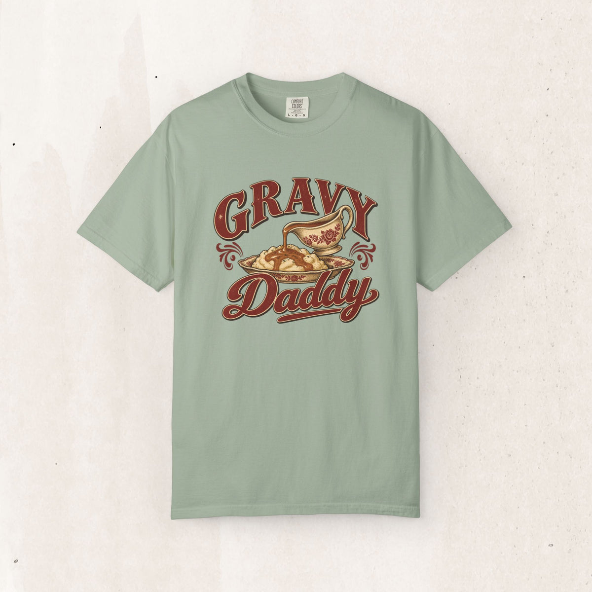 Gravy Daddy T-Shirt — Vintage Comfort Food Graphic Tee for Foodie Dads