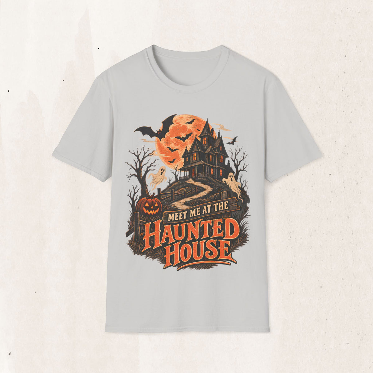 Haunted House Halloween Tee