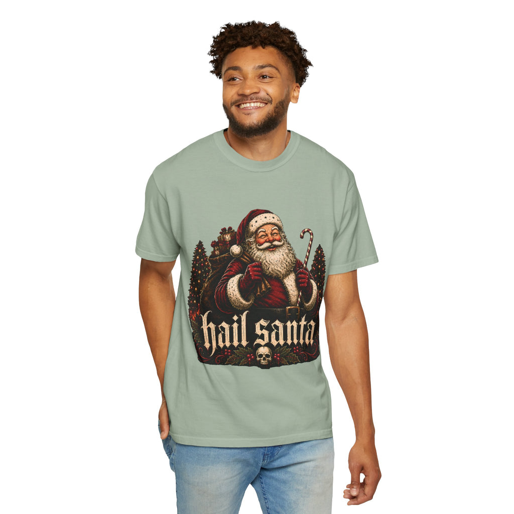 Hail Santa Vintage Graphic Tee