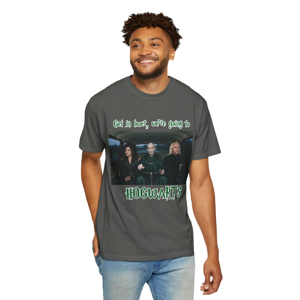 Get in Loser We're Going to Hogwarts Tee in Chili, alternate view